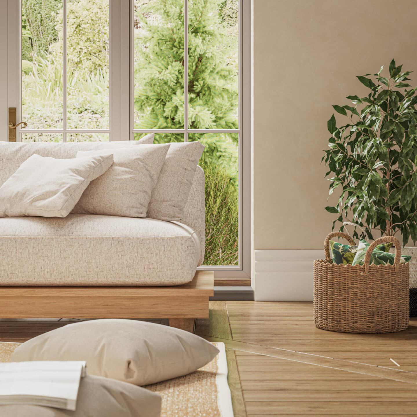 Limewash interior